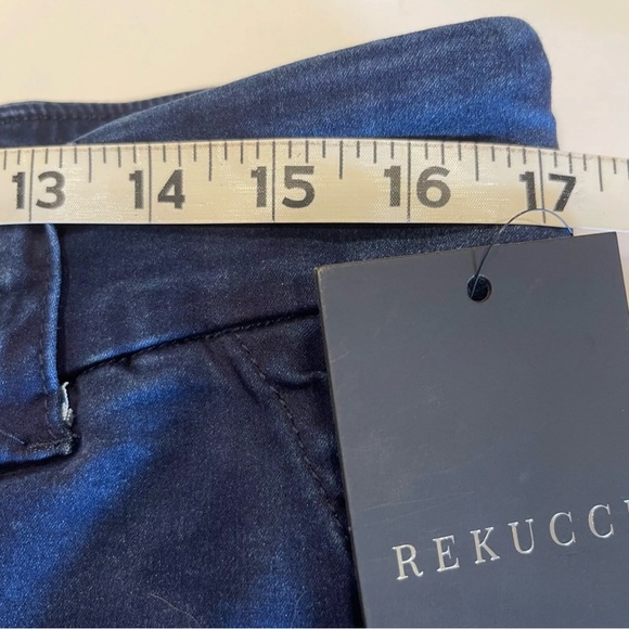 Rekucci Woman’s Secret Figure Denim Pull-On Easy Fit Shaping Jean Crop S… - Picture 5 of 13